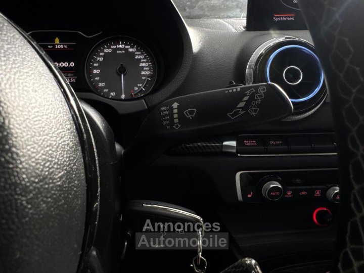 Audi S3 Quattro 20 TFSI 300 S-TRONIC Toit Ouvrant / Siéges chauffant / Ligne Miltek - 24