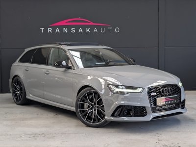 Audi RS6 AVANT PERFORMANCE 605 CH - SUIVI COMPLET - CERAMIQUE - PACK CARBONE - DYNAMIC %2B - IMMAT FR - 1