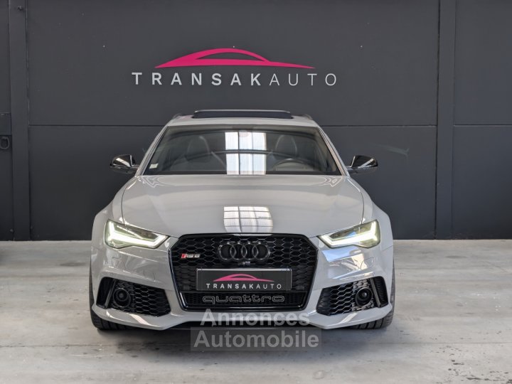 Audi RS6 AVANT PERFORMANCE 605 CH - SUIVI COMPLET - CERAMIQUE - PACK CARBONE - DYNAMIC %2B - IMMAT FR - 2