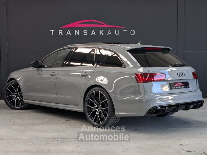 Audi RS6 AVANT PERFORMANCE 605 CH - SUIVI COMPLET - CERAMIQUE - PACK CARBONE - DYNAMIC %2B - IMMAT FR - 3