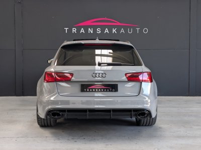 Audi RS6 AVANT PERFORMANCE 605 CH - SUIVI COMPLET - CERAMIQUE - PACK CARBONE - DYNAMIC %2B - IMMAT FR - 4