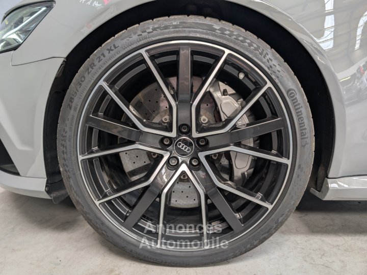 Audi RS6 AVANT PERFORMANCE 605 CH - SUIVI COMPLET - CERAMIQUE - PACK CARBONE - DYNAMIC %2B - IMMAT FR - 5
