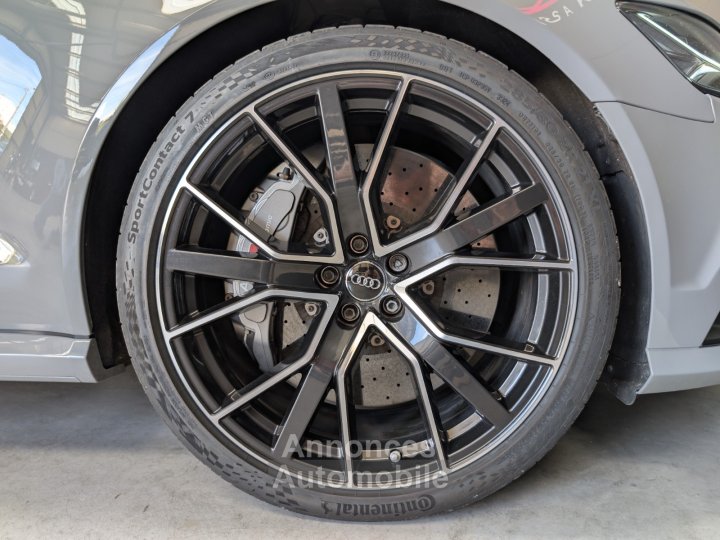 Audi RS6 AVANT PERFORMANCE 605 CH - SUIVI COMPLET - CERAMIQUE - PACK CARBONE - DYNAMIC %2B - IMMAT FR - 8