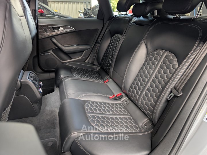 Audi RS6 AVANT PERFORMANCE 605 CH - SUIVI COMPLET - CERAMIQUE - PACK CARBONE - DYNAMIC %2B - IMMAT FR - 11