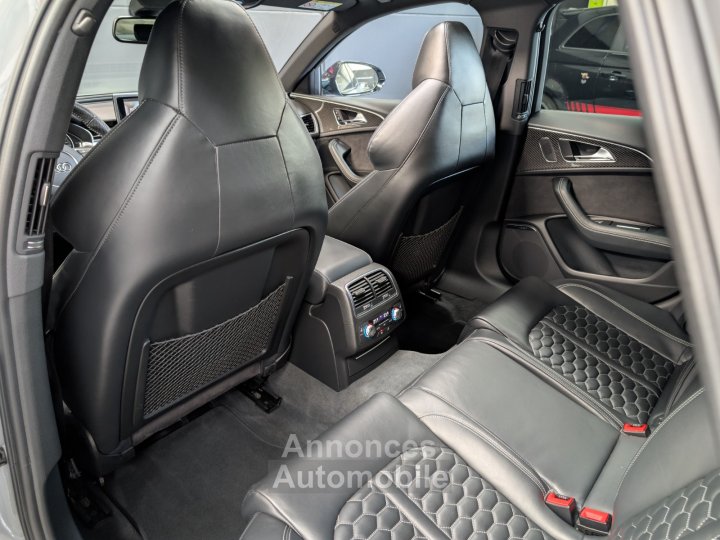 Audi RS6 AVANT PERFORMANCE 605 CH - SUIVI COMPLET - CERAMIQUE - PACK CARBONE - DYNAMIC %2B - IMMAT FR - 12