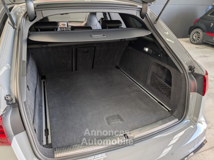 Audi RS6 AVANT PERFORMANCE 605 CH - SUIVI COMPLET - CERAMIQUE - PACK CARBONE - DYNAMIC %2B - IMMAT FR - 13