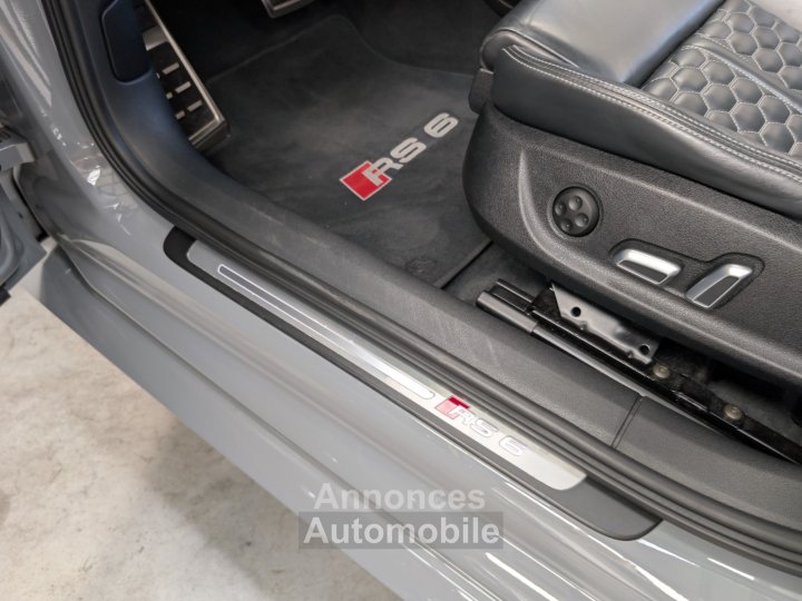 Audi RS6 AVANT PERFORMANCE 605 CH - SUIVI COMPLET - CERAMIQUE - PACK CARBONE - DYNAMIC %2B - IMMAT FR - 46