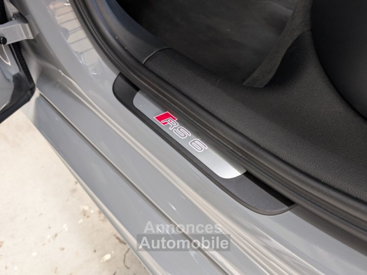 Audi RS6 AVANT PERFORMANCE 605 CH - SUIVI COMPLET - CERAMIQUE - PACK CARBONE - DYNAMIC %2B - IMMAT FR - 47