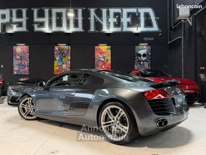 Audi R8 V8 42 FSi 420ch R-Tronic Quattro | 1ère Main Bang&Olufsen PPF Carbone - 3