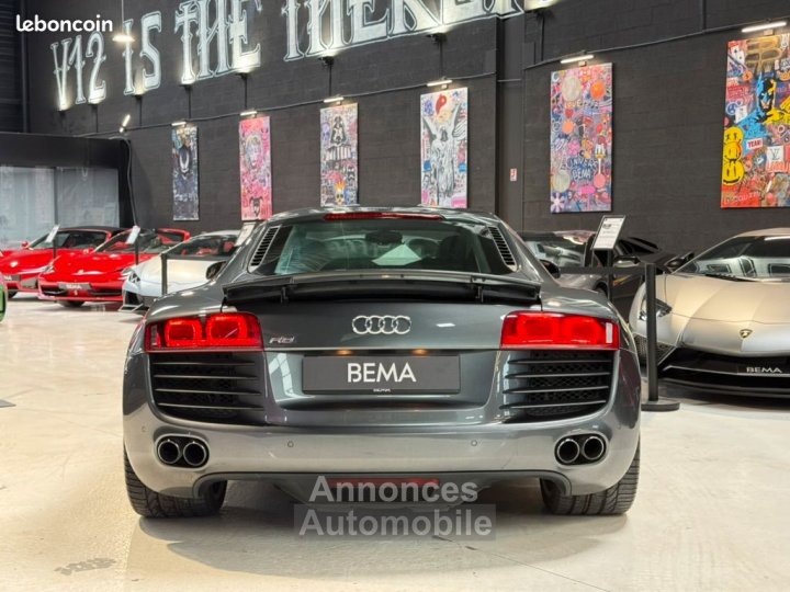 Audi R8 V8 42 FSi 420ch R-Tronic Quattro | 1ère Main Bang&Olufsen PPF Carbone - 4