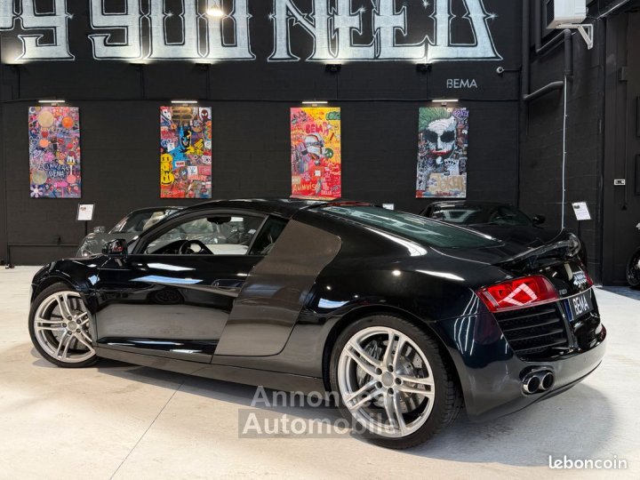 Audi R8 V8 42 FSi 420ch R-Tronic Quattro | PACK CARBONE MAGNETIC RIDE FREINS CERAMIQUES 678 euros-mois - 3