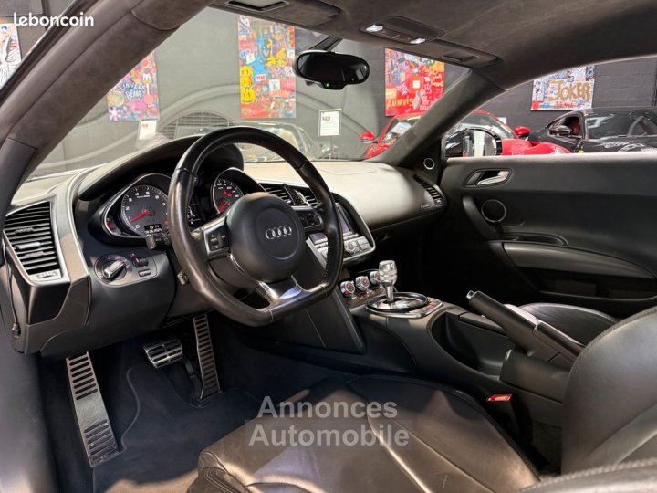 Audi R8 V8 42 FSi 420ch R-Tronic Quattro | PACK CARBONE MAGNETIC RIDE FREINS CERAMIQUES 678 euros-mois - 4