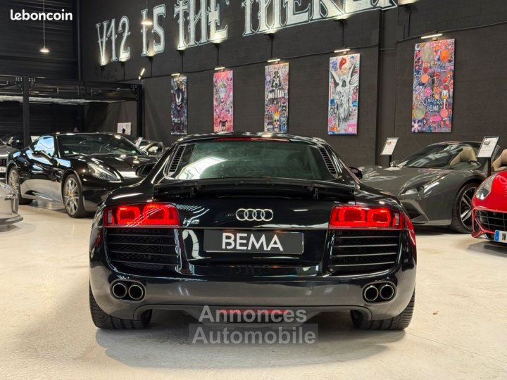 Audi R8 V8 42 FSi 420ch R-Tronic Quattro | PACK CARBONE MAGNETIC RIDE FREINS CERAMIQUES 678 euros-mois - 10