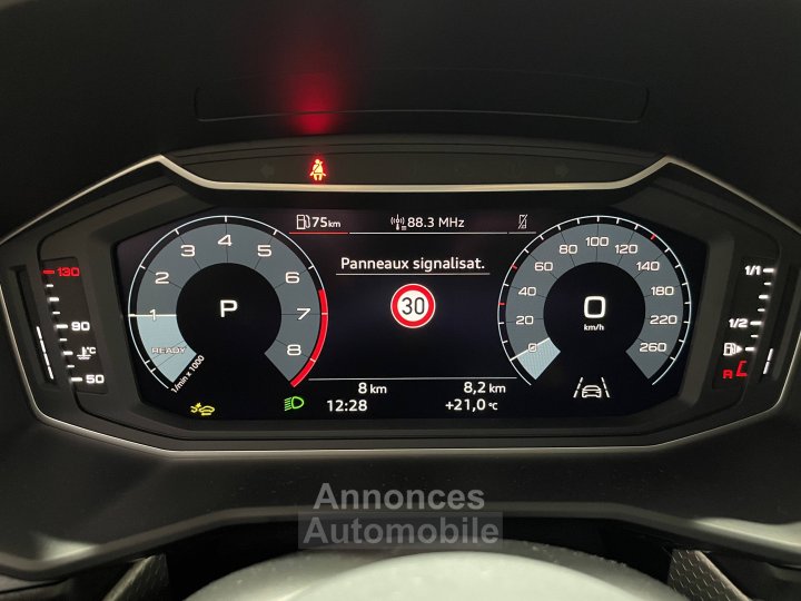 Audi A1 Sportback 30 TFSI 116 ch S tronic 7 S Line - 29