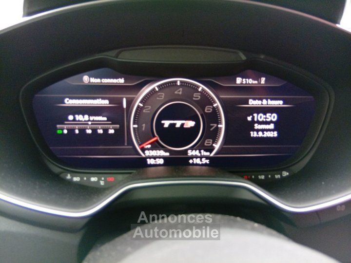 Audi TTS COUPE 20 TFSI 310 S tronic 6 Quattro - Garantie 12 mois - 14