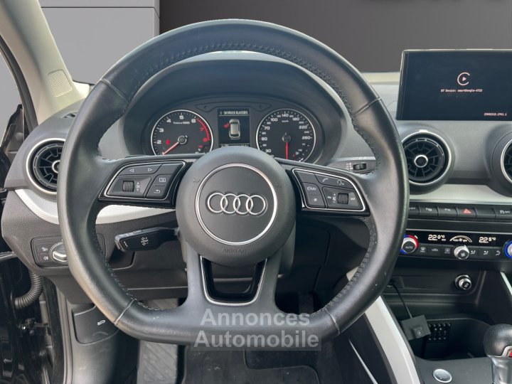 Audi Q2 35 TFSI COD 150 S tronic 7 Design Luxe - Sièges en Cuir - Caméra de Recul - Garantie 12 mois - 13