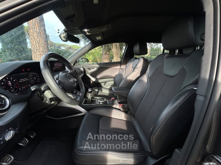 Audi Q2 35 TFSI 150 BVM6 S line / 2ÈME MAIN ORIGINE FRANCE / DOUBLE DE CLÉS / 40000KM - 10