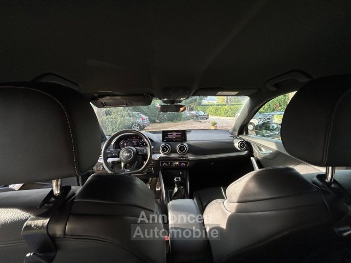 Audi Q2 35 TFSI 150 BVM6 S line / 2ÈME MAIN ORIGINE FRANCE / DOUBLE DE CLÉS / 40000KM - 18