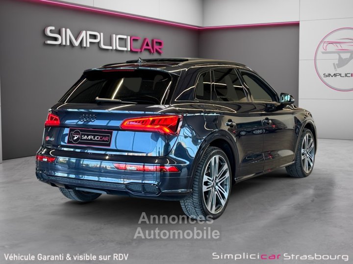 Audi SQ5 30 V6 TDI 347 Tiptronic 8 Quattro ENTRETIEN - TOIT OUVRANT - ATTELAGE - BANGOLUFSEN - MATRIX - SUSPENSION PNEUMATIQUE - 8