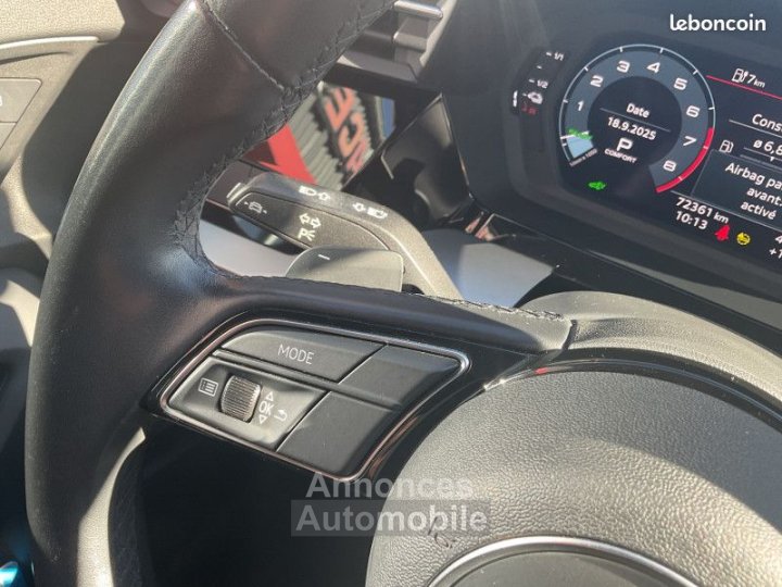 Audi A3 Sportback 40 TFSI E 204CH DESIGN S TRONIC 6 - 12