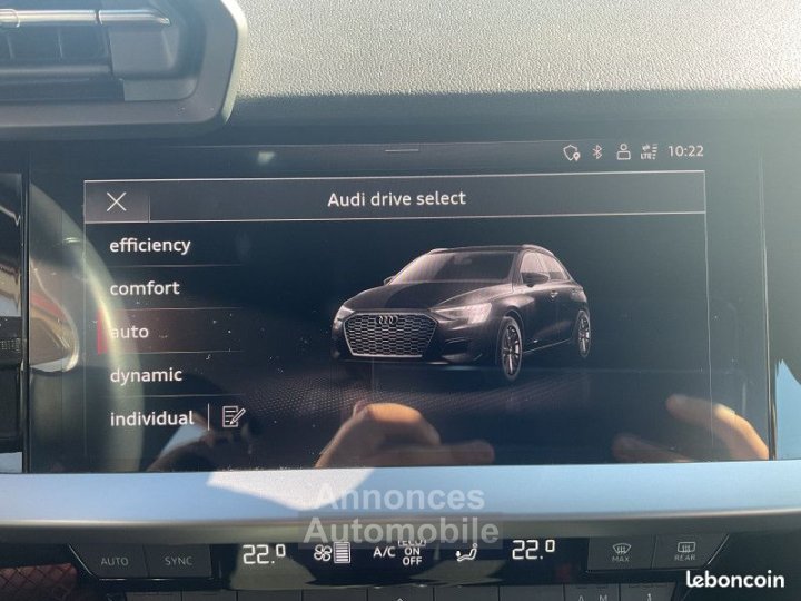 Audi A3 Sportback 40 TFSI E 204CH DESIGN S TRONIC 6 - 16