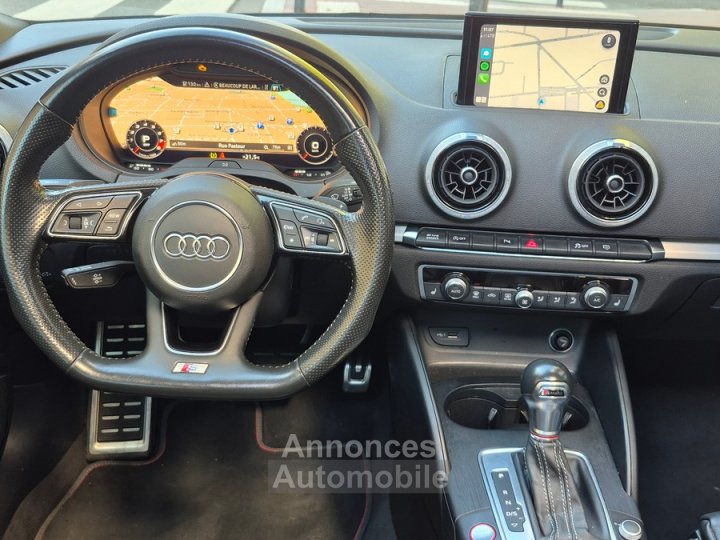 Audi S3 Sportback III SPORTBACK 20 TFSI 310 QUATTRO S TRONIC 7 Full Options (Toit/Cockpit) - 20