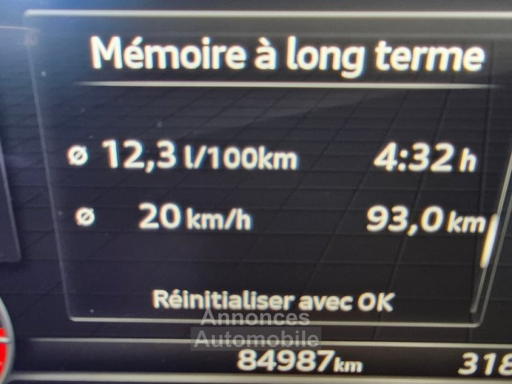 Audi S3 Sportback III SPORTBACK 20 TFSI 310 QUATTRO S TRONIC 7 Full Options (Toit/Cockpit) - 30