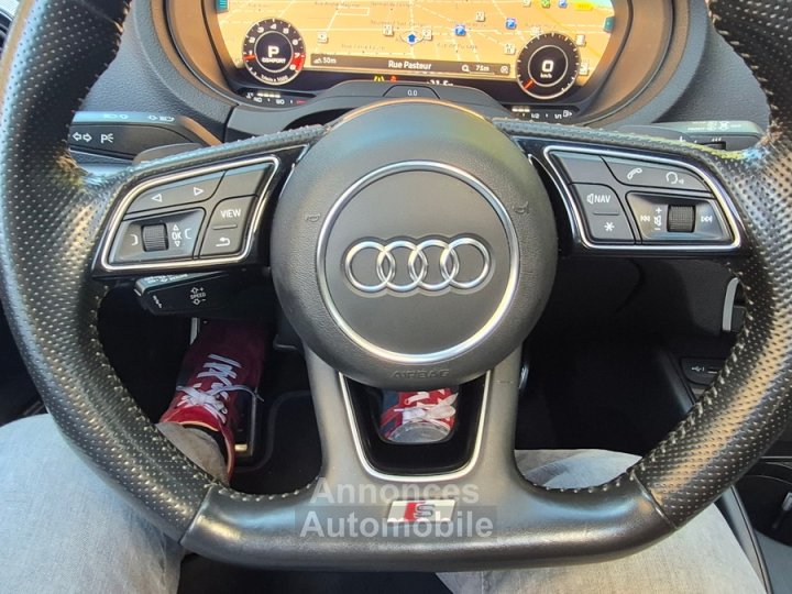 Audi S3 Sportback III SPORTBACK 20 TFSI 310 QUATTRO S TRONIC 7 Full Options (Toit/Cockpit) - 31