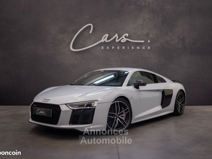 Audi R8 V10 Plus 52 610 cv – FRANÇAISE FULL CARBONE INTERIEUR ET EXTERIEUR CAMERA ECHAPPEMENT SPORT - - 1