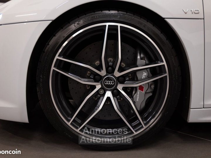 Audi R8 V10 Plus 52 610 cv – FRANÇAISE FULL CARBONE INTERIEUR ET EXTERIEUR CAMERA ECHAPPEMENT SPORT - - 4