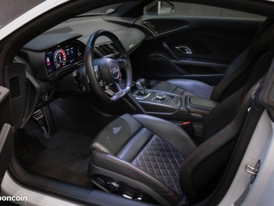 Audi R8 V10 Plus 52 610 cv – FRANÇAISE FULL CARBONE INTERIEUR ET EXTERIEUR CAMERA ECHAPPEMENT SPORT -   - 5