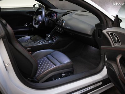 Audi R8 V10 Plus 52 610 cv – FRANÇAISE FULL CARBONE INTERIEUR ET EXTERIEUR CAMERA ECHAPPEMENT SPORT -   - 7