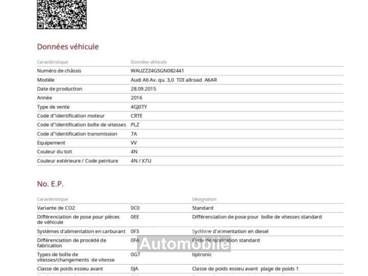Audi A6 Allroad III 30 V6 TDI 218 quattro S tronic 7 - 46