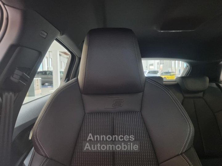 Audi A3 IV (2) SPORTBACK 15 35 TFSI MILD HYBRID 150 S LINE S TRONIC 7 - 14