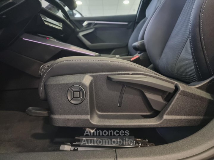 Audi A3 IV (2) SPORTBACK 15 35 TFSI MILD HYBRID 150 S LINE S TRONIC 7 - 15