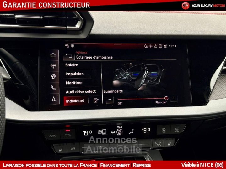 Audi A3 IV (2) SPORTBACK 35 TFSI S-LINE - 17