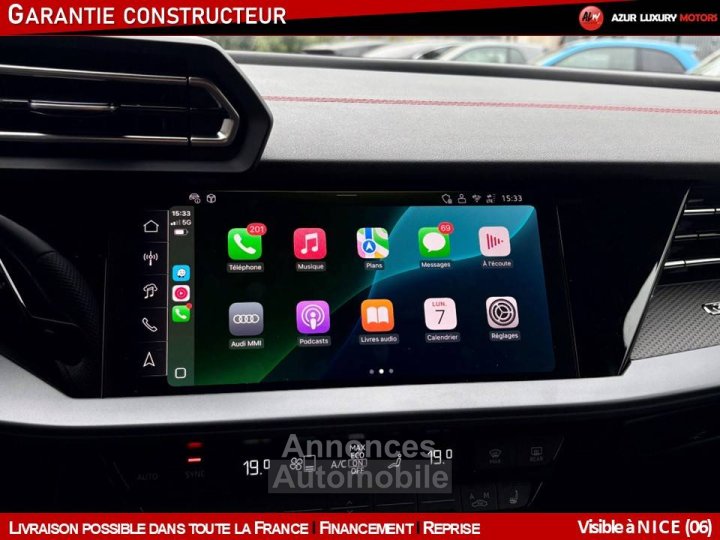 Audi A3 IV (2) SPORTBACK 35 TFSI S-LINE - 20