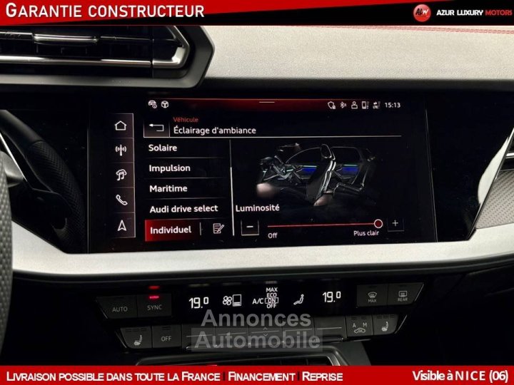 Audi A3 IV (2) SPORTBACK 35 TFSI S-LINE - 16