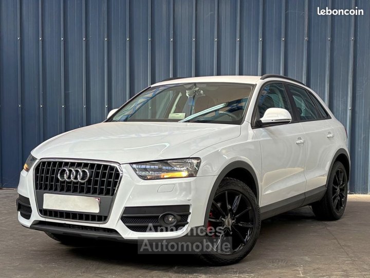 Audi Q3 20 TDI 140ch Radar de recul Cuir Suivi complet Garantie 1 An - 1