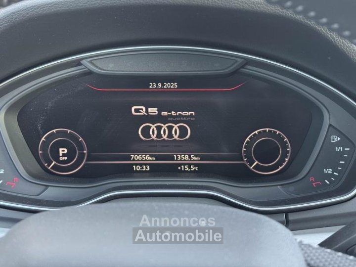 Audi Q5 50 TFSI e 299ch S line quattro S tronic 7 Euro6d-T 15cv - 14