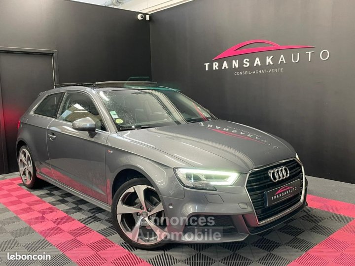 Audi A3 20 TDI 150 S tronic 6 Line TOIT OUVRANT ORIGINE FRANCE - 1