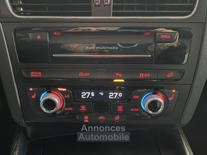Audi SQ5 TDI V6 326 COMPETITION BVA8 QUATTRO GPS CAMERA ATTELAGE KEYLESS BI-XENON HIFI B&O REGULATEUR ADA - 11