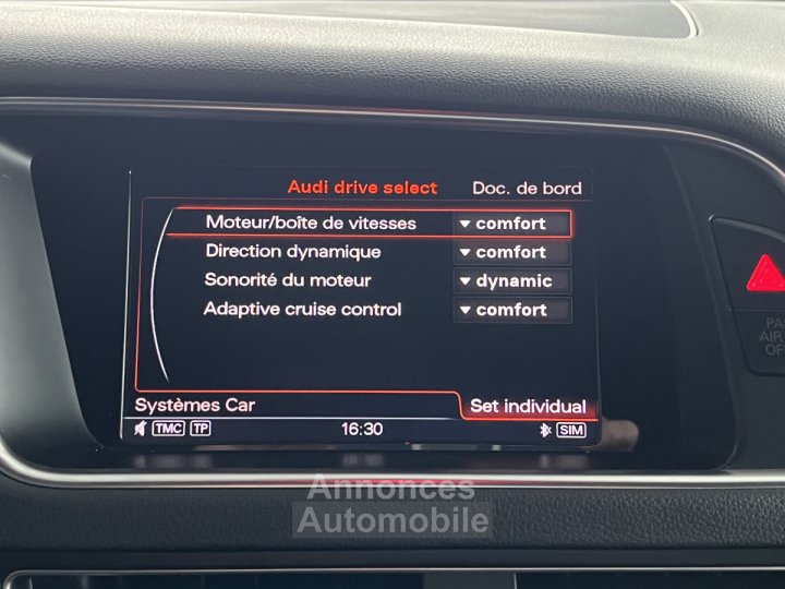 Audi SQ5 TDI V6 326 COMPETITION BVA8 QUATTRO GPS CAMERA ATTELAGE KEYLESS BI-XENON HIFI B&O REGULATEUR ADA - 15