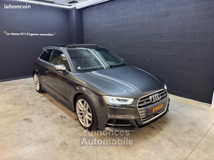 Audi S3 20 TFSI 310 QUATTRO BVM CARPLAY TOIT OUVRANT B&O COBRA - 1