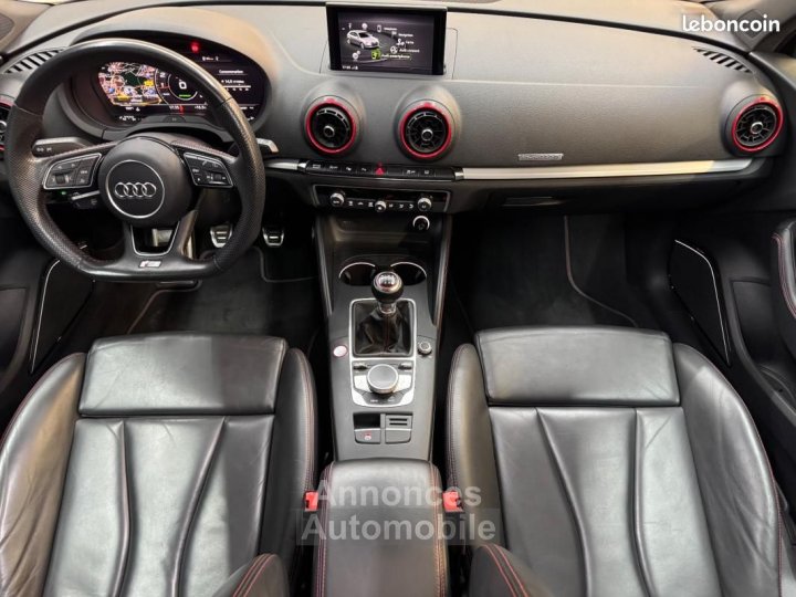 Audi S3 20 TFSI 310 QUATTRO BVM CARPLAY TOIT OUVRANT B&O COBRA - 3