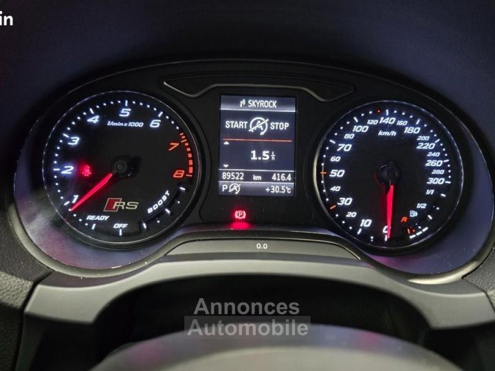Audi RS3 SPORTBACK 25 TFSI 367 PACK QUATTRO BVA - 11