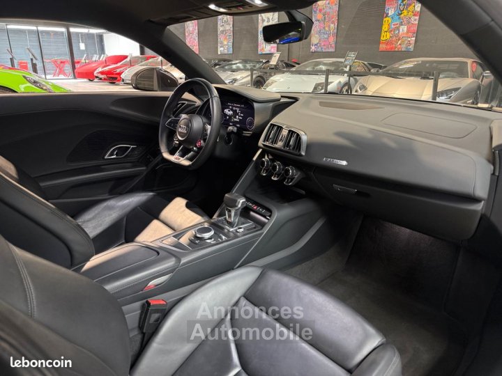 Audi R8 V10 Plus 52 FSI 610cv | Pack Carbone Phares Laser Échappement Sport Caméra - 13