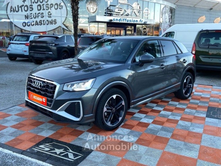 Audi Q2 30 TFSI 110 BV6 S LINE Ext GPS Caméra JA 18" - 1