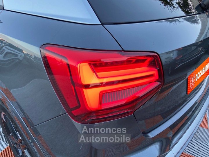 Audi Q2 30 TFSI 110 BV6 S LINE Ext GPS Caméra JA 18" - 11