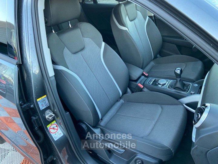 Audi Q2 30 TFSI 110 BV6 S LINE Ext GPS Caméra JA 18" - 19